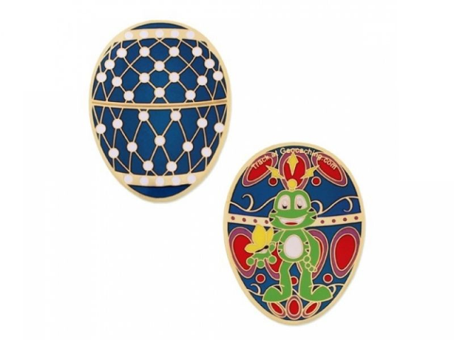 Signal the Frog Egg Geocoin
