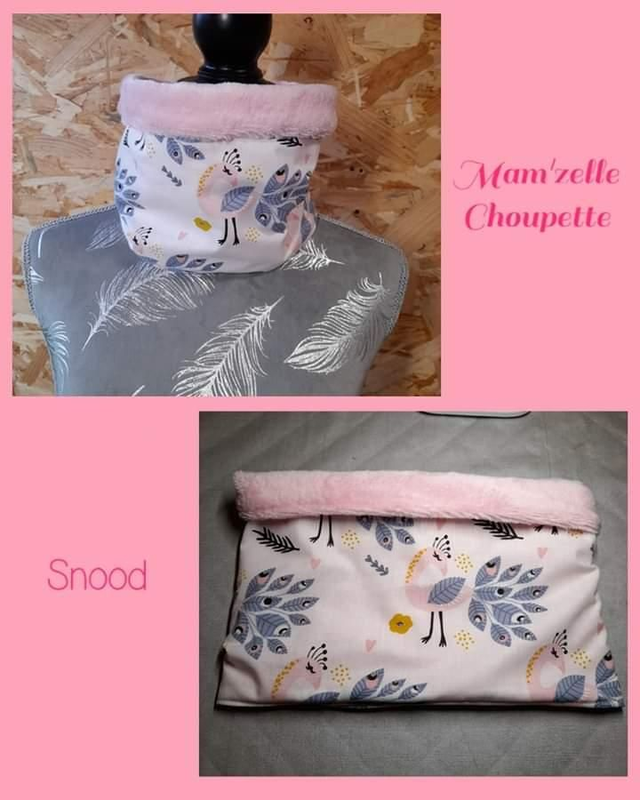 Snood paons 5-7 ans 