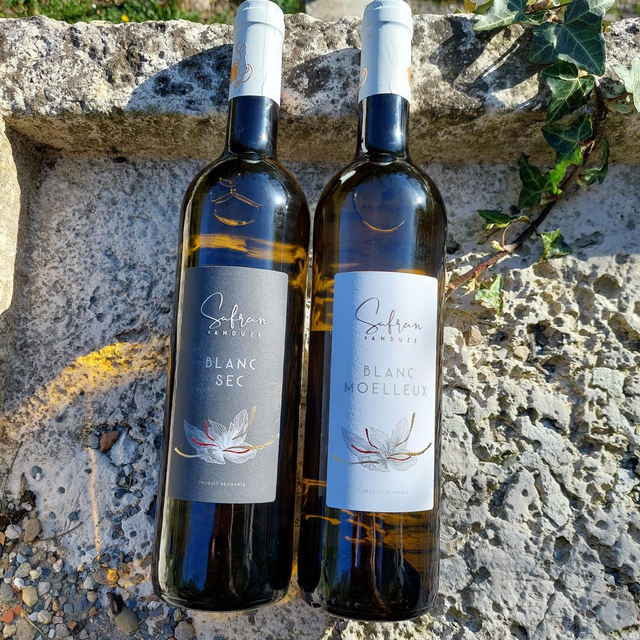 Vin blanc au safran bio d'Anduze - 75cl