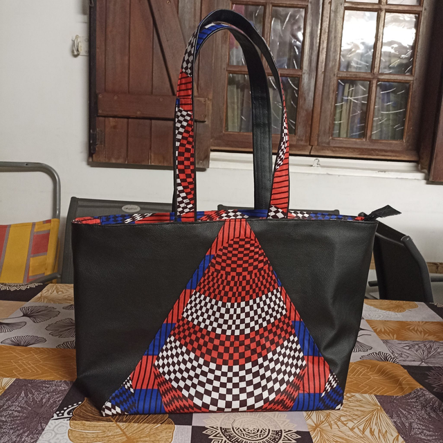 Sac Noir - Bleu Balnc Rouge