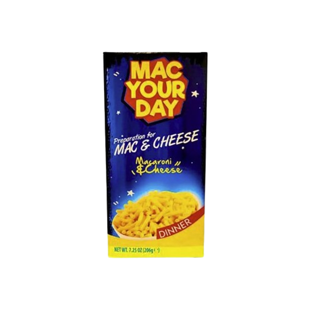 Mac Your Day Mac &amp; Cheese ( la boite de 206g )