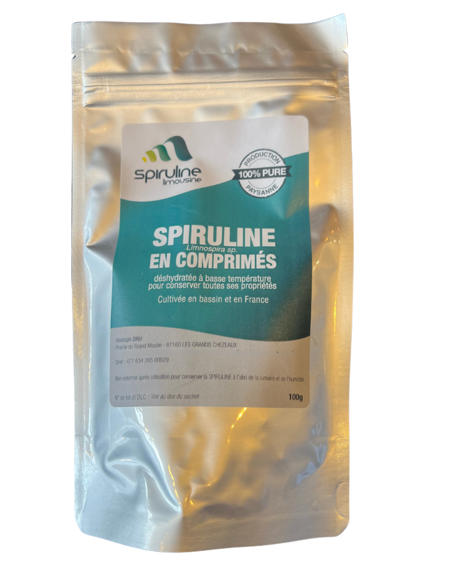 Spiruline en comprimés