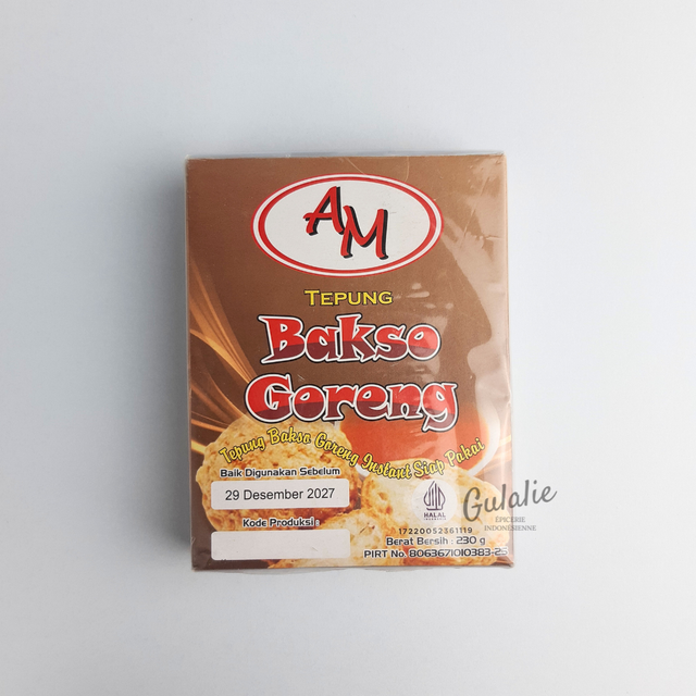 AM Tepung Bakso Goreng - Farine Assaisoné pour Bakso Goreng