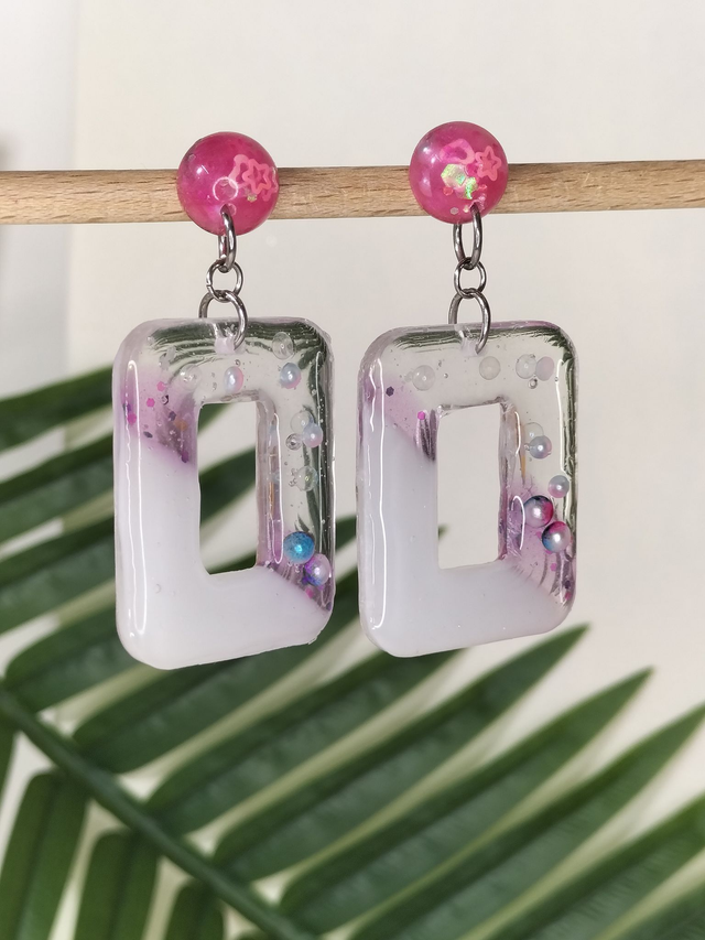 Boucles rectangulaires, transparence et blanc