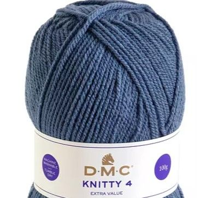 Knitty 4 100gr Bleu 609 X5
