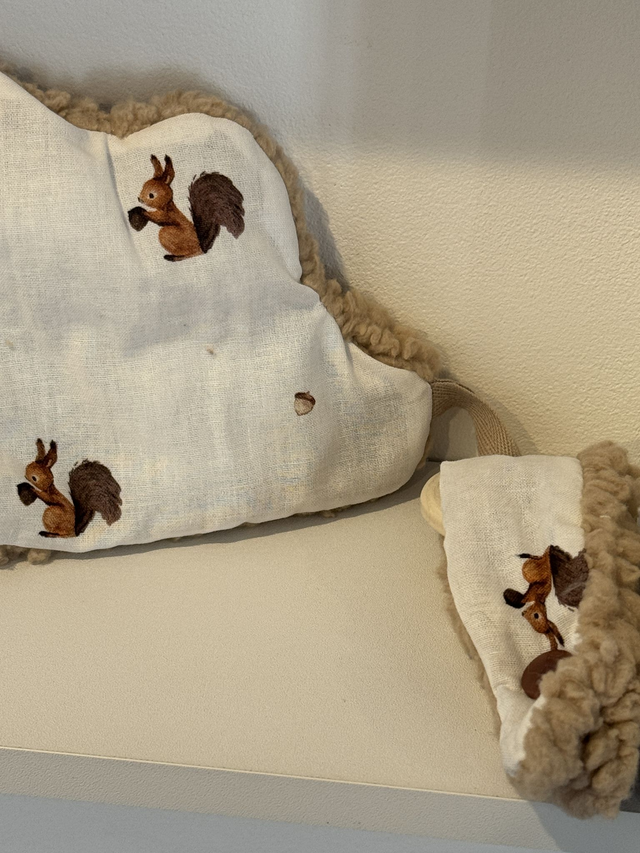 Doudou Nuage écureuil/marron ☁️