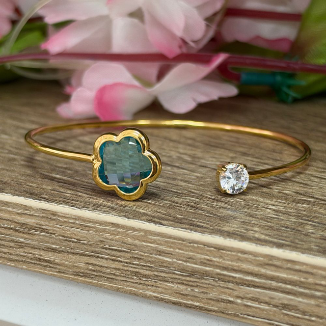 Bracelet jonc Capucine 