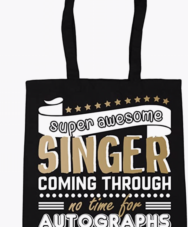 Tote Bag - Awesome Singer 
