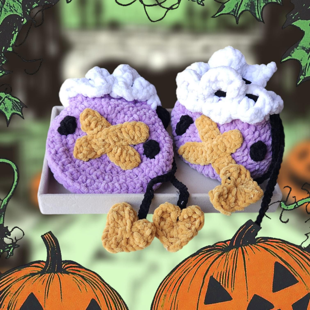 Crochet driftloon pouch