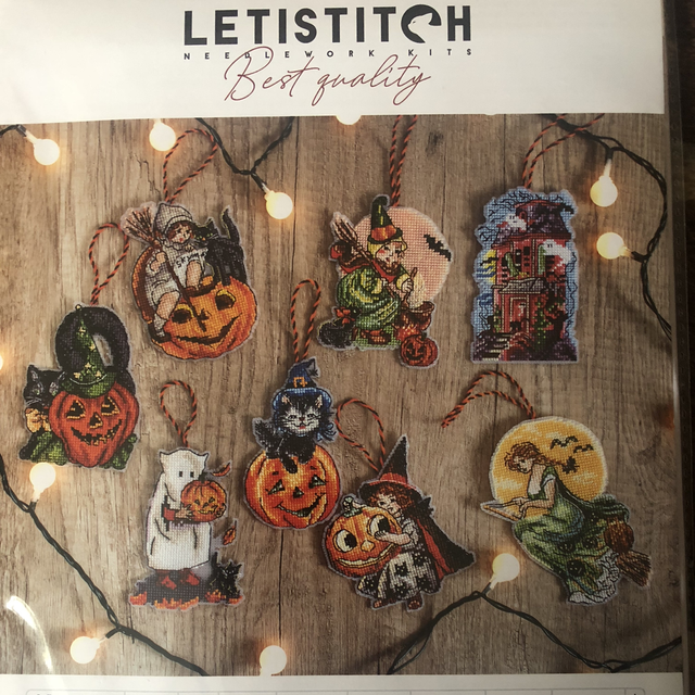 Letistitch Halloween Toys Kit of 8 Pieces