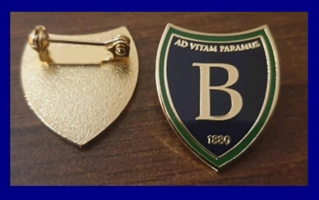 BPS Hat badge for the straw boater and winter felt hat