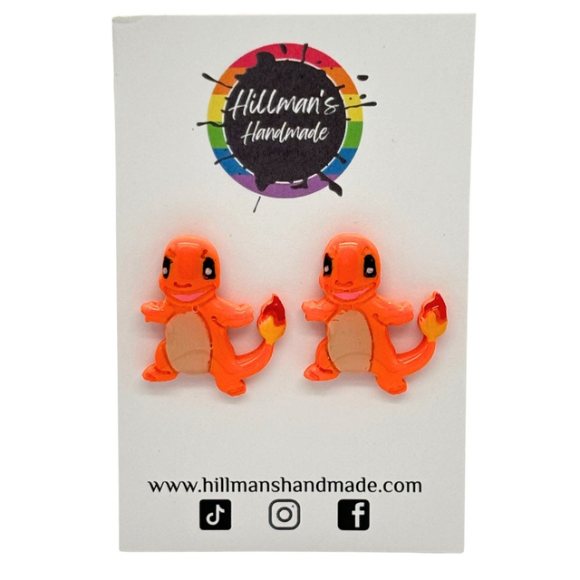 Charmander Studs