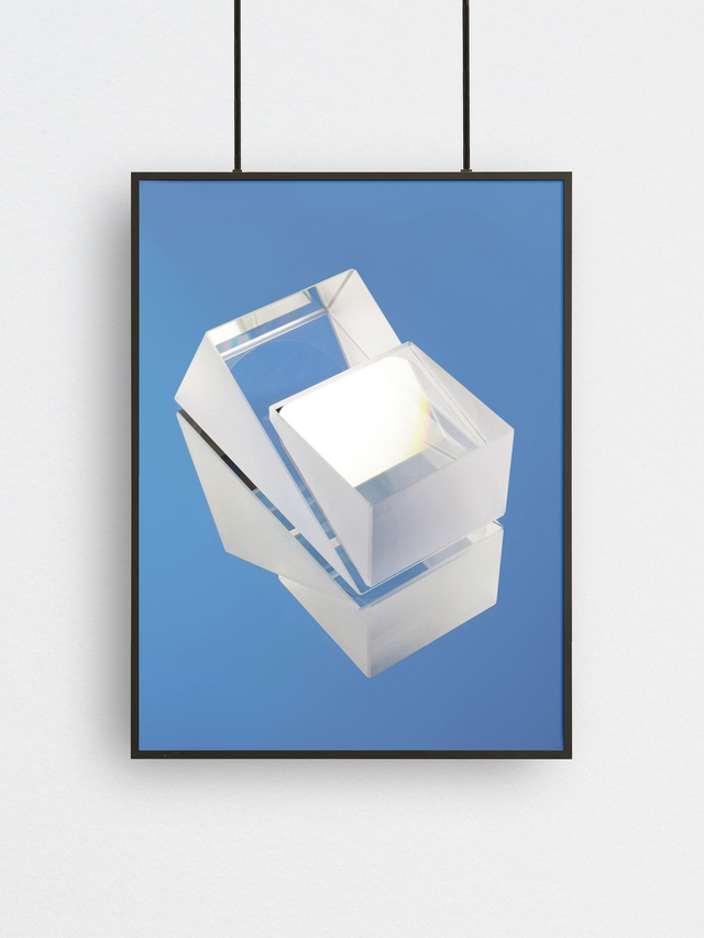 Der gestörte Kristall (3), Fine Art Print