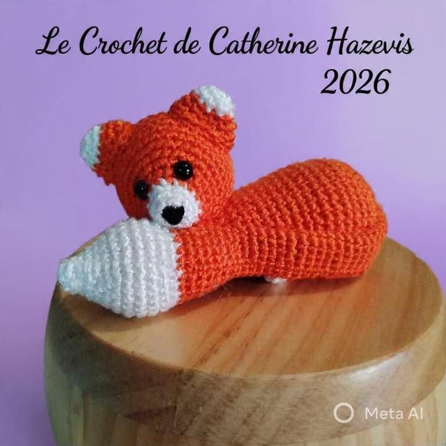 2026 RENARD COUCHÉ AMIGURUMI 