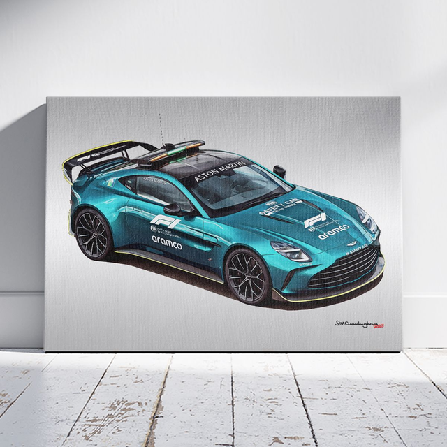 C251107 Aston Martin Vantage Safety Car F1 2025