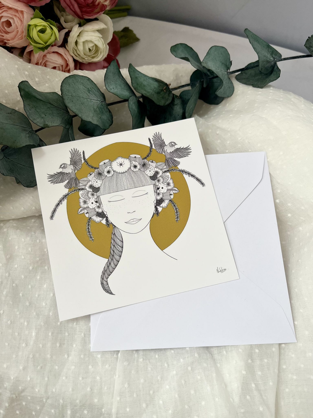 Carte postale carrée 