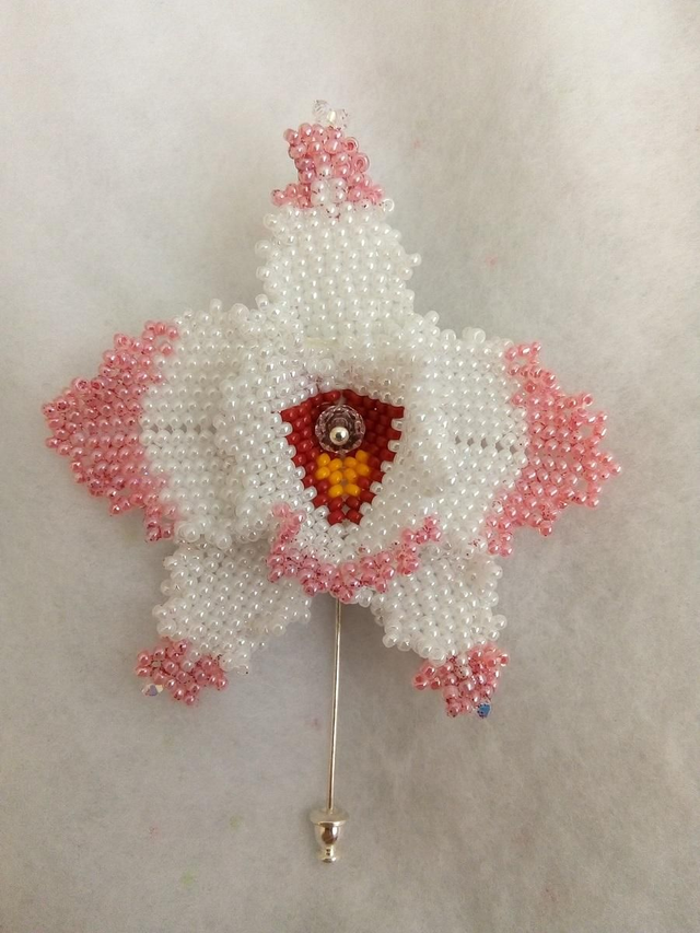 BROCHE Orchidée