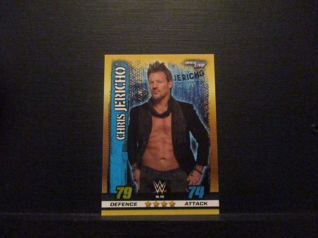 Chris Jericho - Smackdown Live Slam Attax 10th Edition Original Trading Card #142