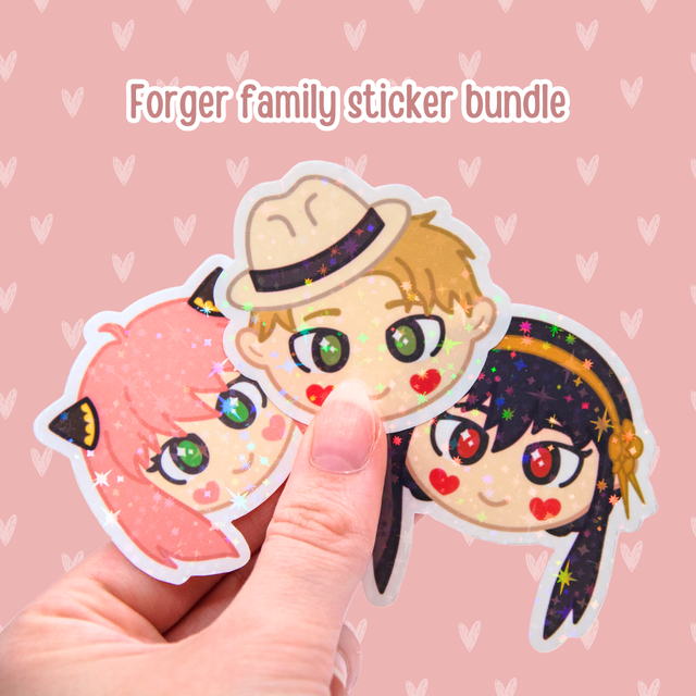 Forger family sticker bundle