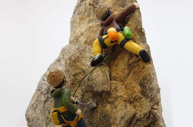 Customized Multi-pitch Climbing Figure