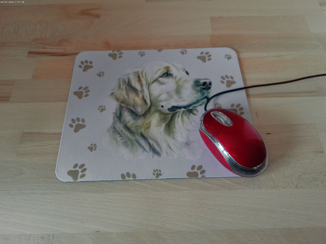 Tapis de souris Golden Retriever