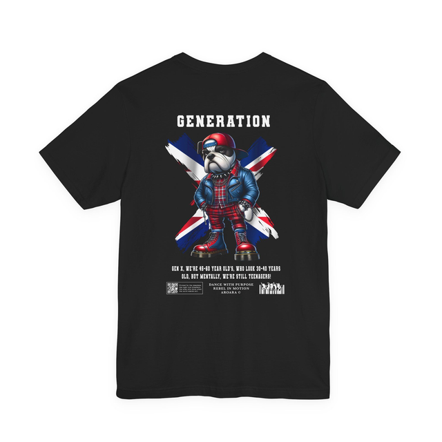 Generation X Rebel British Bulldog T-Shirt