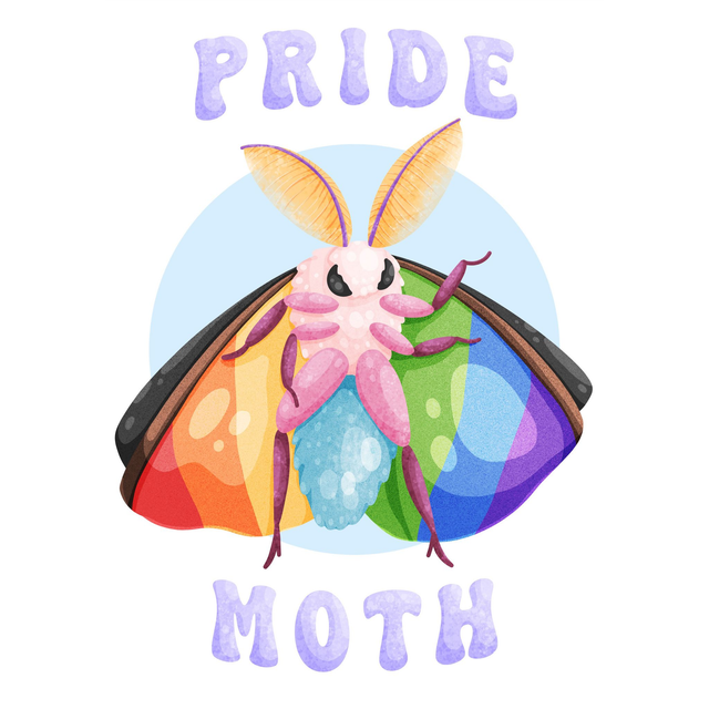 Print A5 Pride Moth
