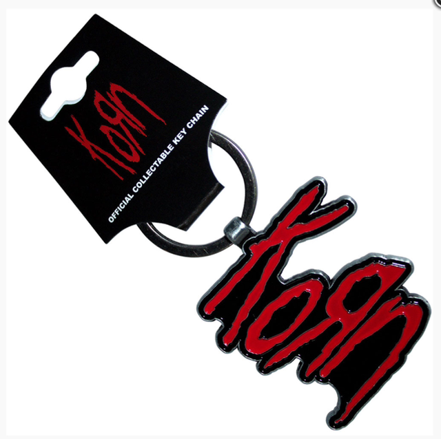 KORN KEYCHAIN: RED LOGO