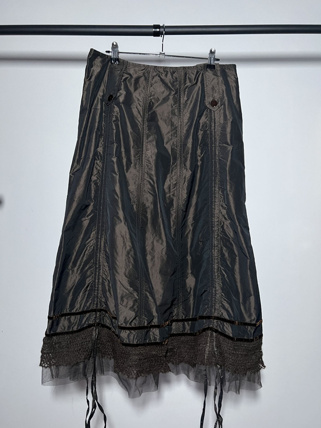 Long textured skirt #0106 