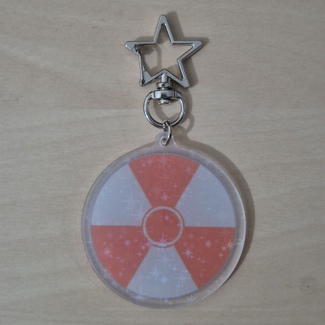 B-Grade Keychain: Starlight Express - Orange Flash