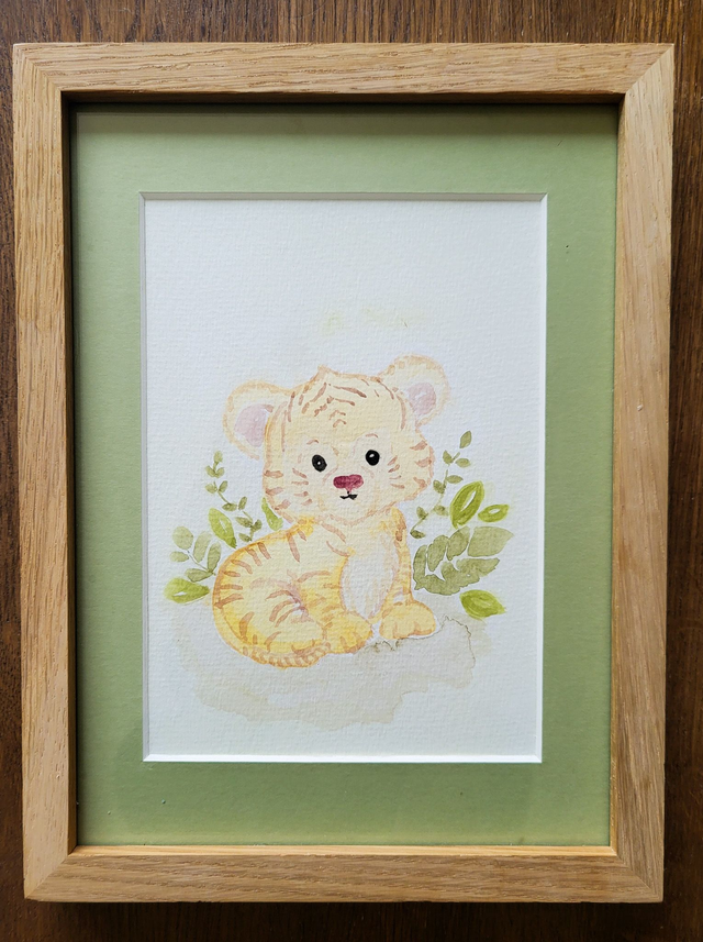 Ce mignon bébé tigre 