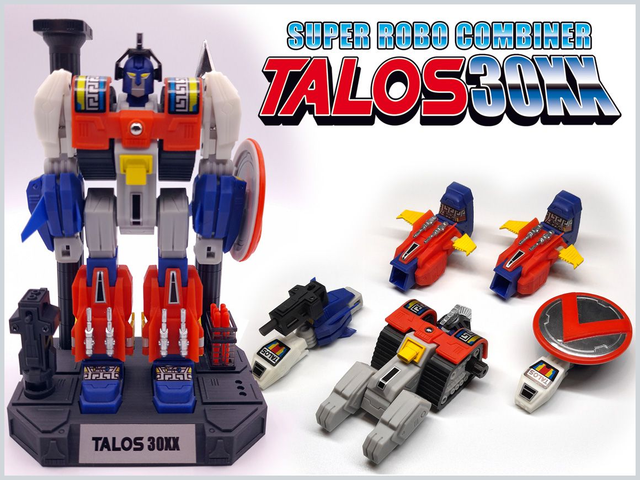 Super Robo Combiner TALOS 30XX + Socle