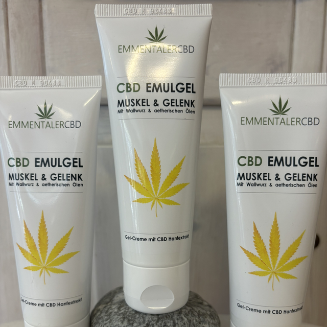 CBD Emulgel Wycos gelb kalt