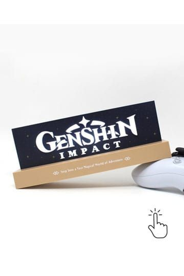 Genshin Impact Logo Light 
