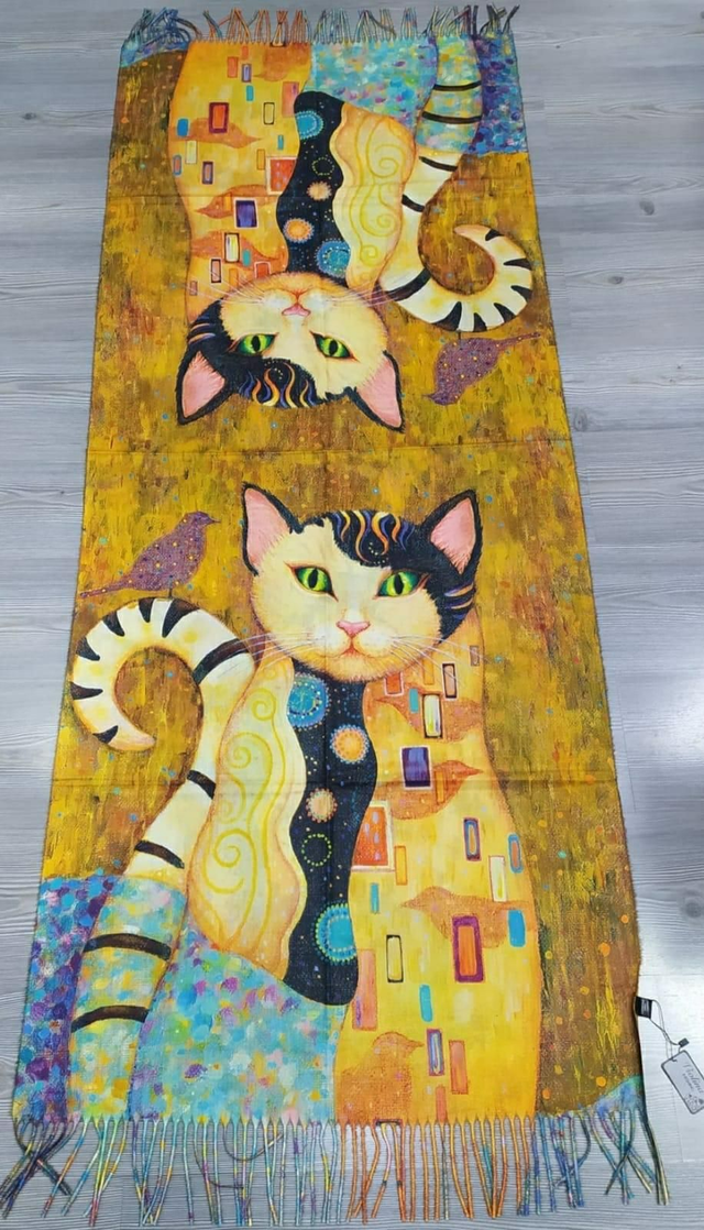 Stola Gatto Marjorie Sarnat double face
