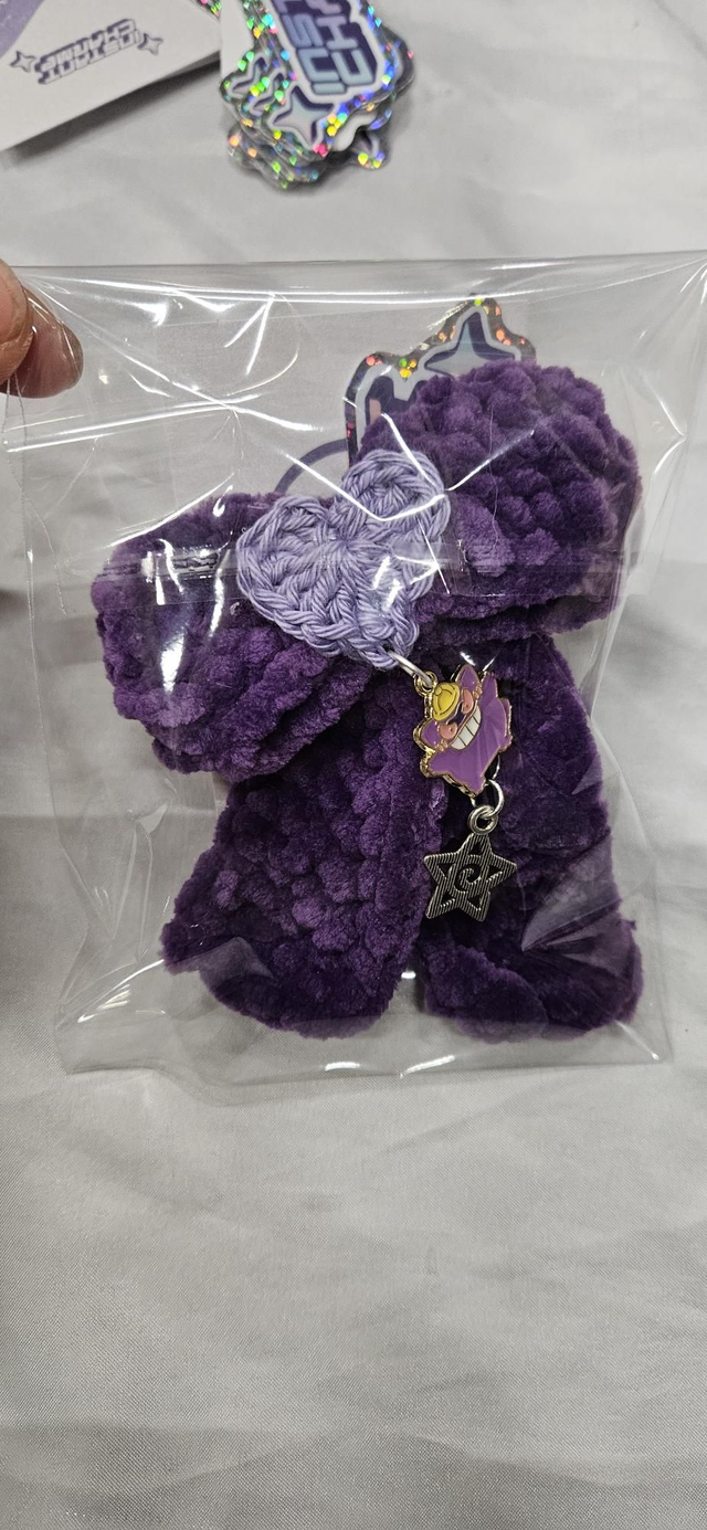 Crochet ribbon pokemonstyle