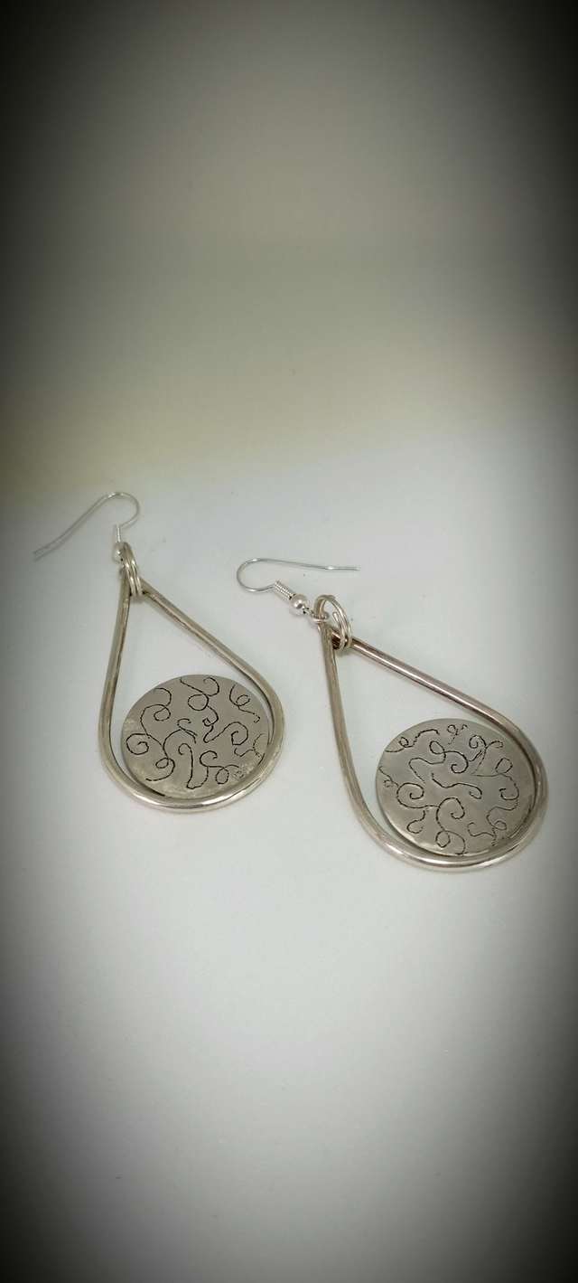 Boucles d'Oreilles gravure 1