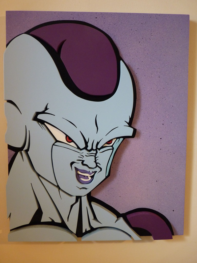 Tableau de Freezer de Dragon Ball - 29x35 cms