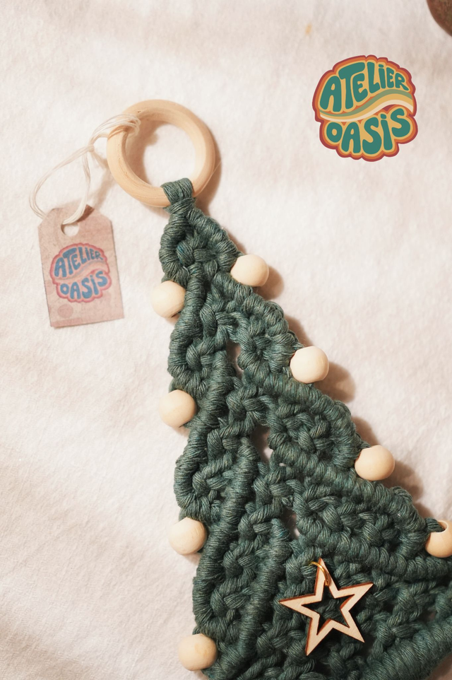 Sapin en macramé - taille S