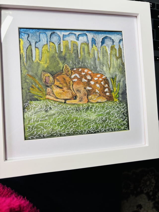 Original - Sleepy deer