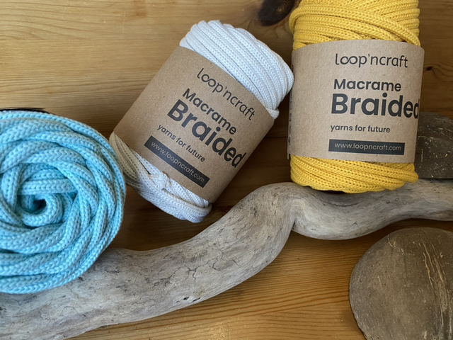 loopncraft gevlochten macramé