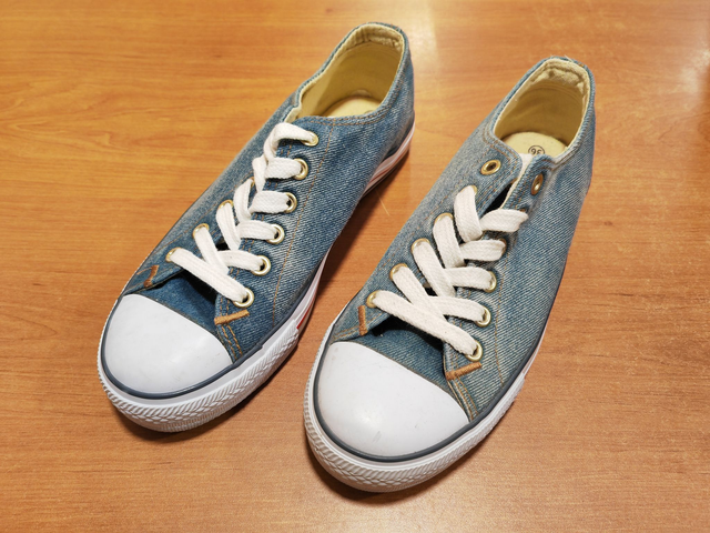 Baskets jean en 36