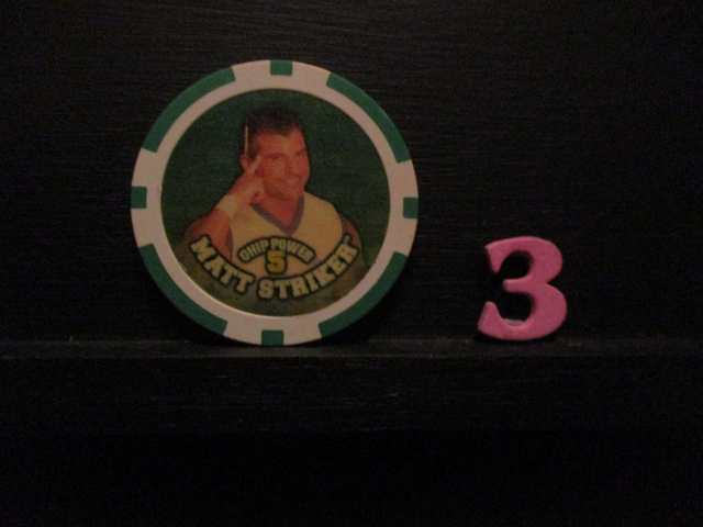 Matt Striker - Chip Power 5 Original Wrestling Chipz (3)