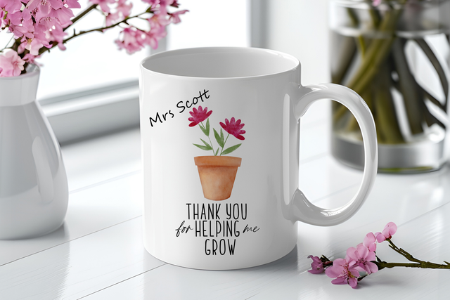 Personalised Teacher Mug