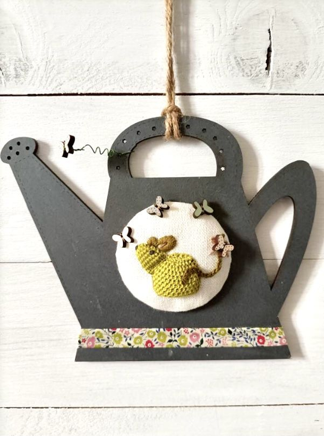 Kit Stumpwork Bricabroc de Schnappi - Souris verte