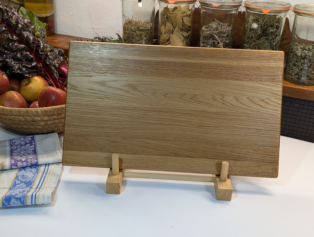 Sideboard Upcycling - Schneidbrett Eiche mittel (1)