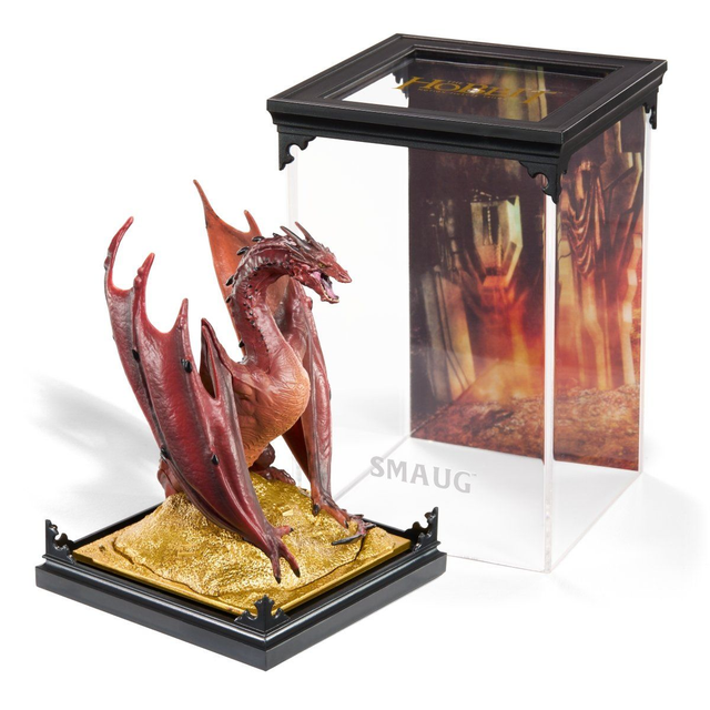 Smaug - The Hobbit - Figure Diorama Noble Collection 17cm 🐉🔥