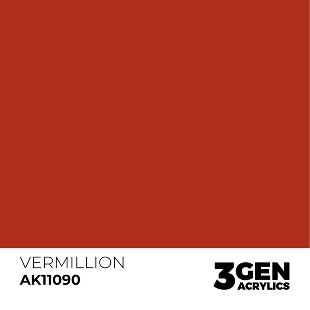 3rd Gen. Acrylics 90 Vermillion