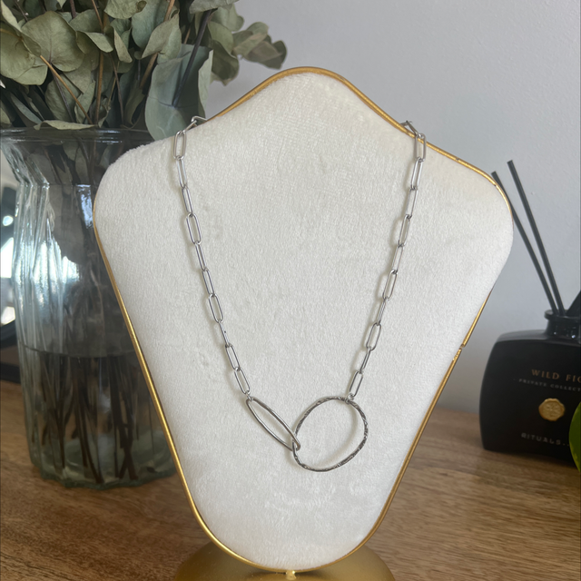 Collier gros maille