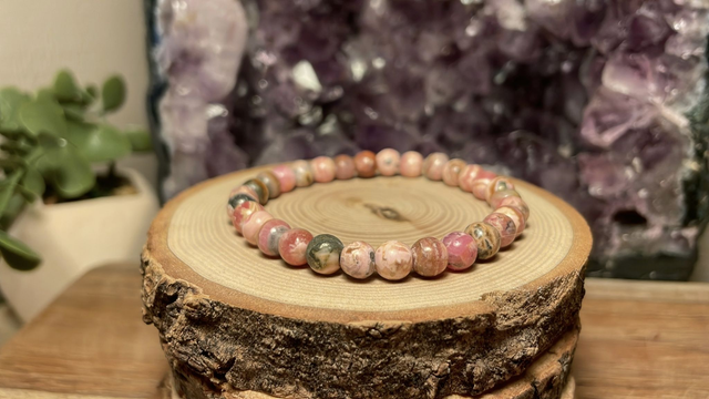 Bracelet RHODOCHROSITE 6mm